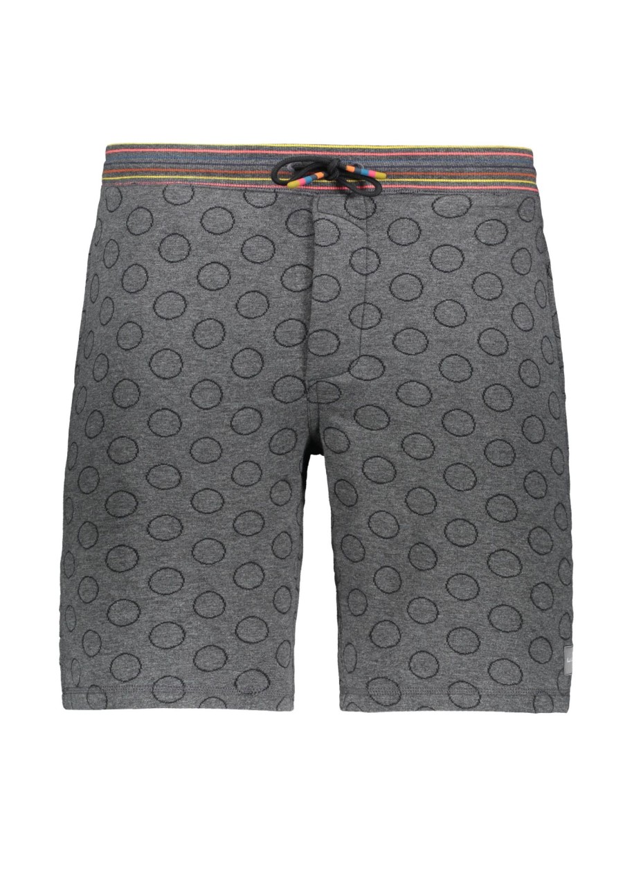 Clothing Paul Smith | Paul Smith Jacquard Polka Dot Short-Slate