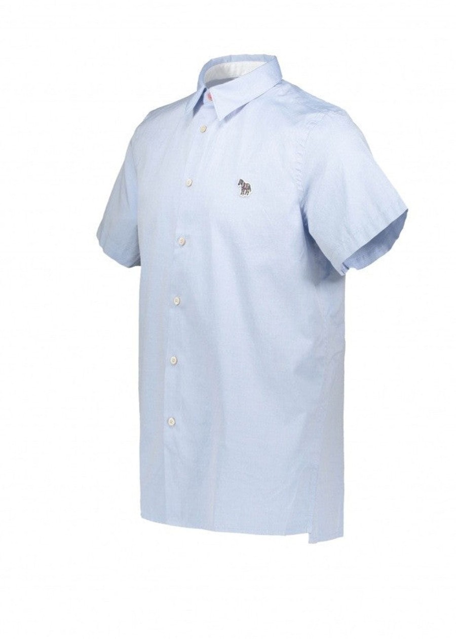 Clothing Paul Smith | Paul Smith Ss Casual Fit Shirt-Petroi