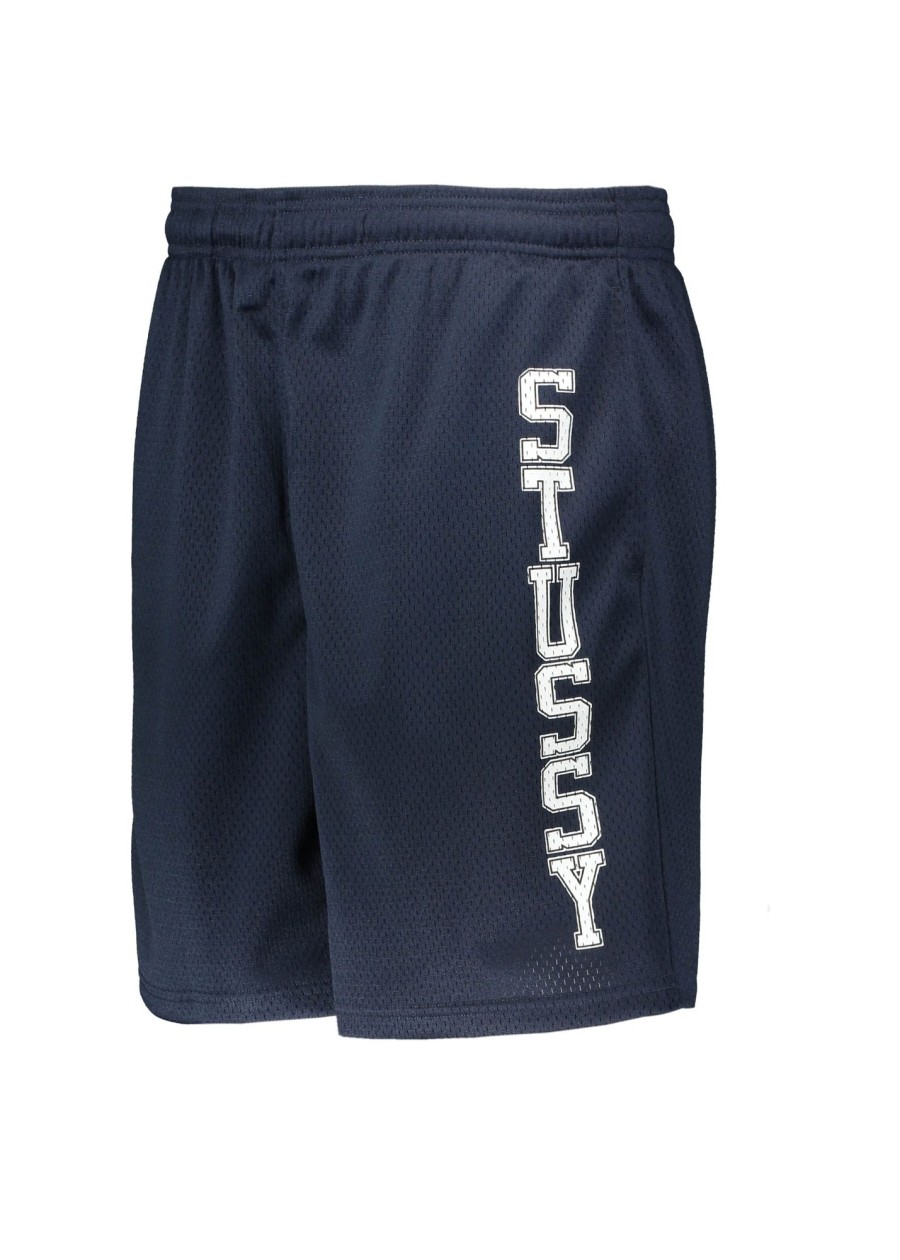 Clothing Stussy | Stussy Collegiate Mesh Short-Navy