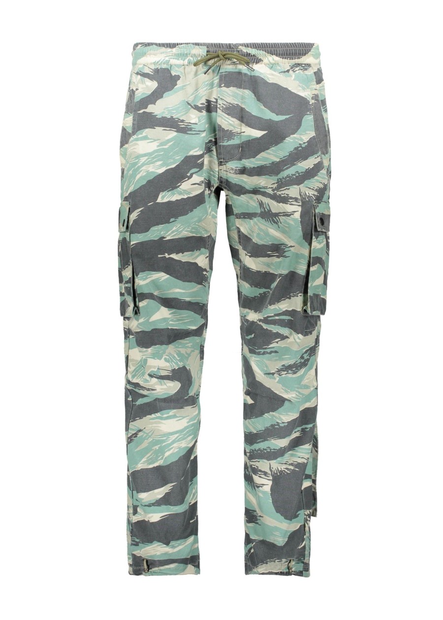 Clothing Maharishi | Maharishi Camo Cargo Tigerstar Track Pants-Jungle