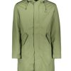 Clothing Fred Perry | Fred Perry Detachable Liner Parka-Parka Green