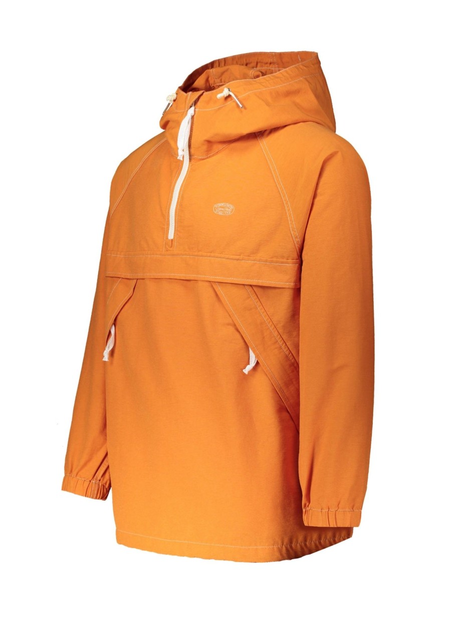 Clothing Snow Peak | Snow Peak Light Mountain Cloth Parka-Orange