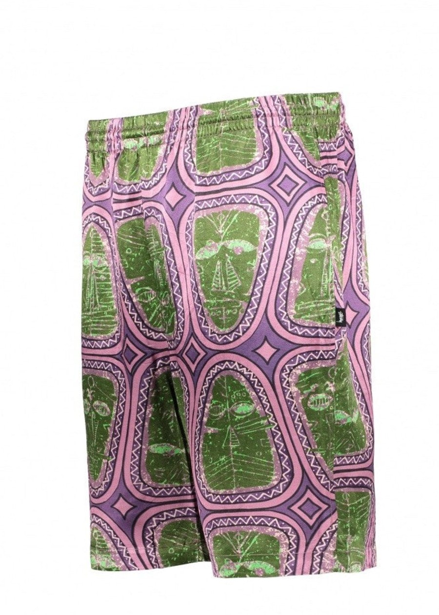 Clothing Stussy | Stussy Mask Shorts-Pink/Green