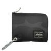 Accessories Porter-Yoshida & Co | Porter Yoshida Bill Woodland Camo Wallet-Black