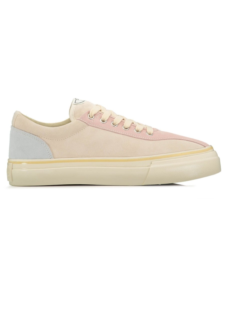 Footwear Stepney Workers Club | Dellow Suede Trainers-Pastel