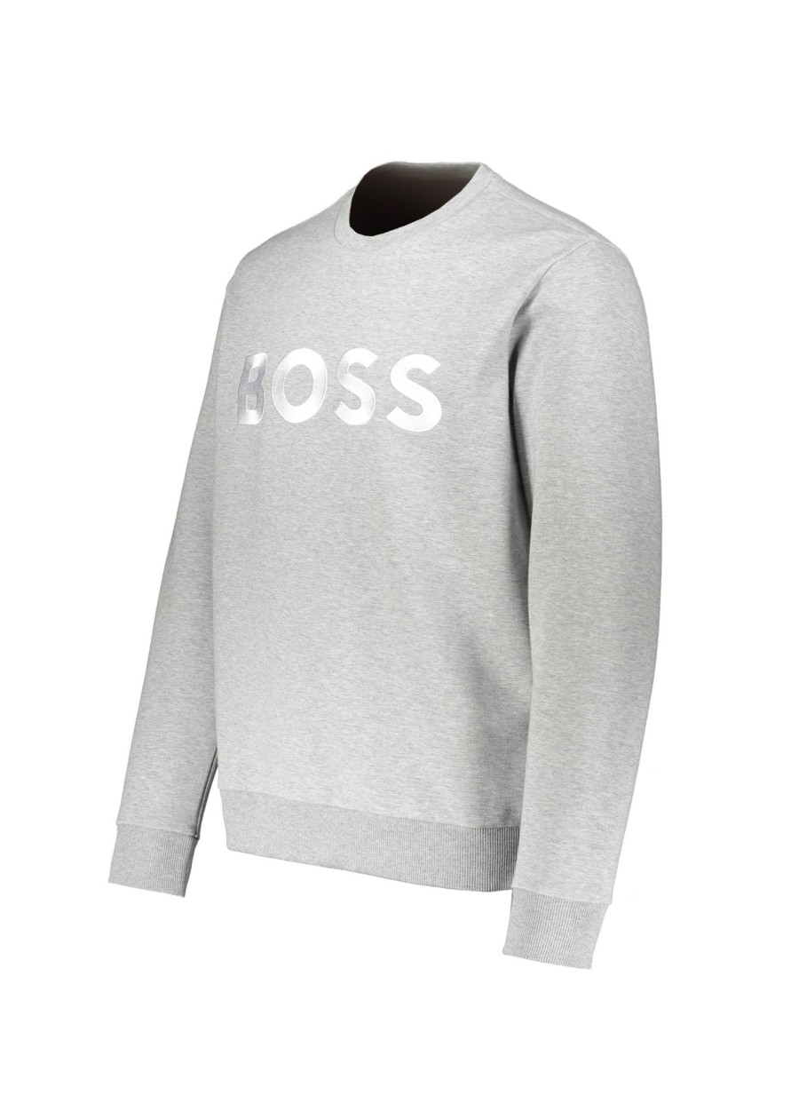 Clothing Boss | Boss Salbo Sweatshirt-Grey