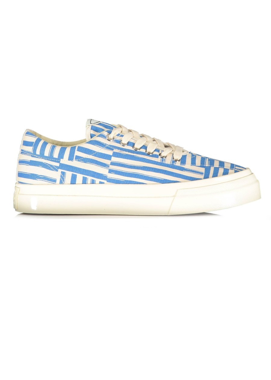 Footwear Stepney Workers Club | Dellow M Ink Stripe-Blue