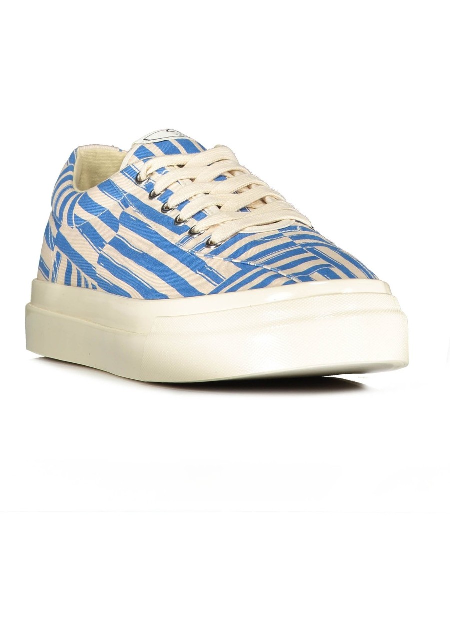 Footwear Stepney Workers Club | Dellow M Ink Stripe-Blue