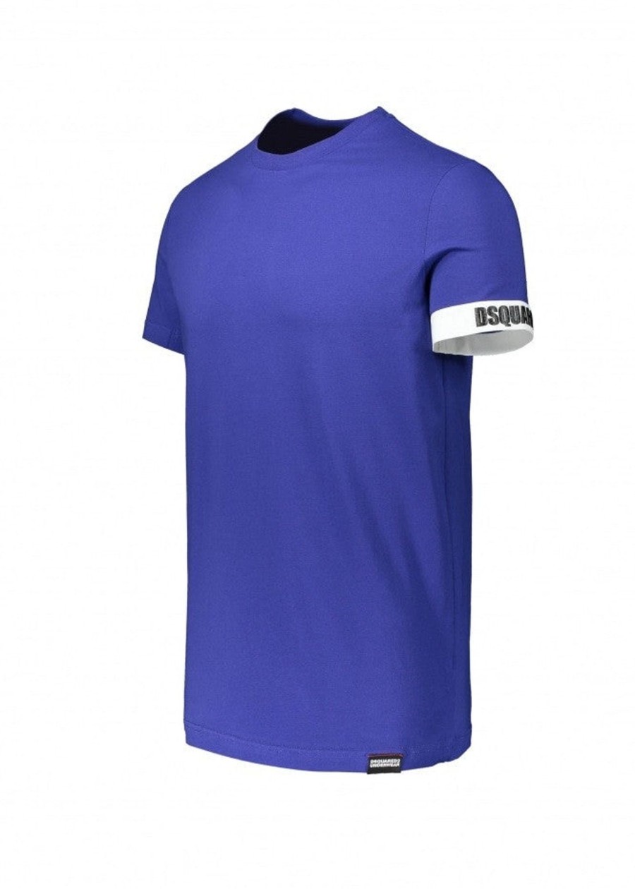 Clothing D Squared2 | Dsquared2 Round Neck-Blue