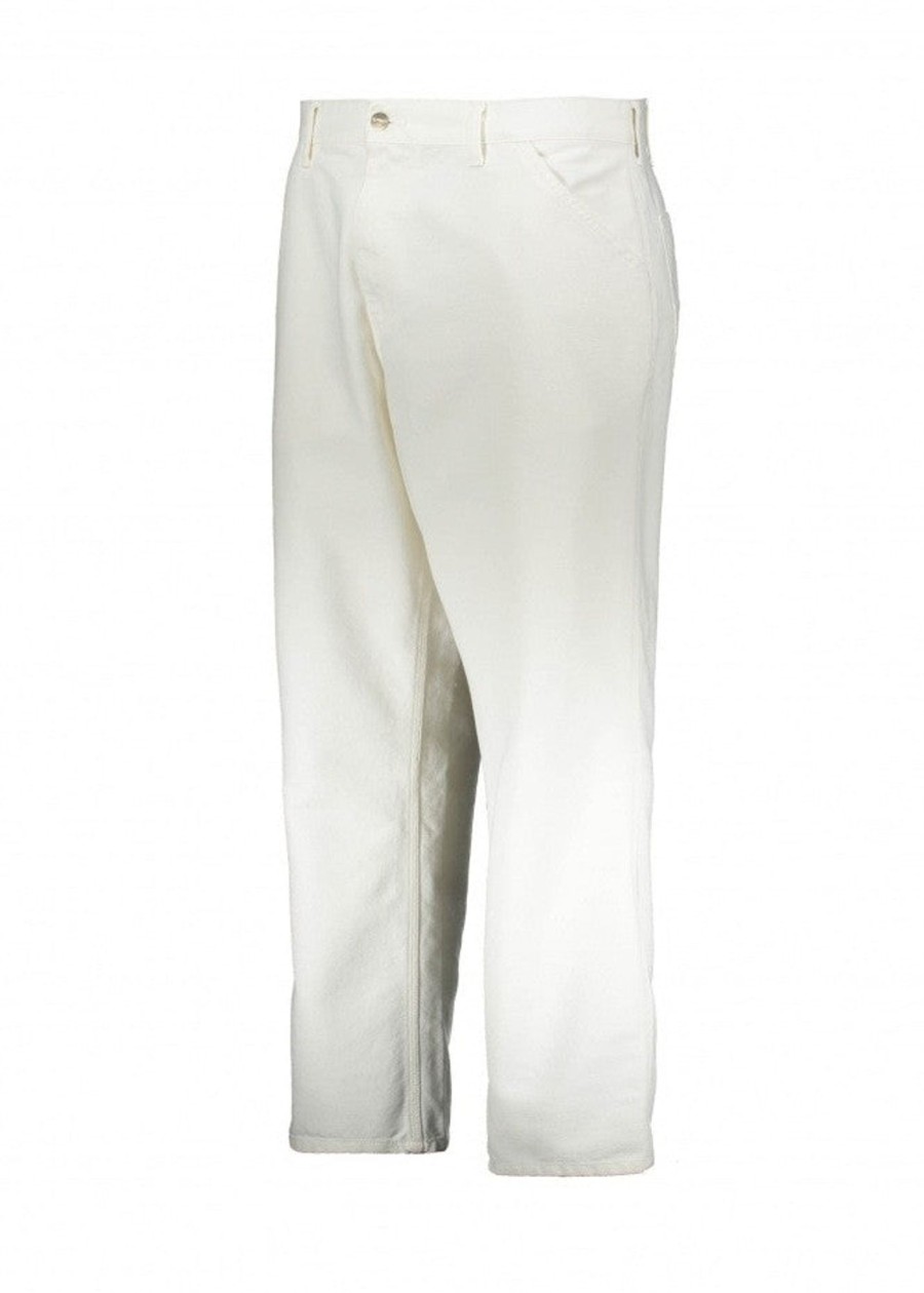 Clothing Carhartt WIP | Carhartt Dearborn Canvas Trousers-Off White