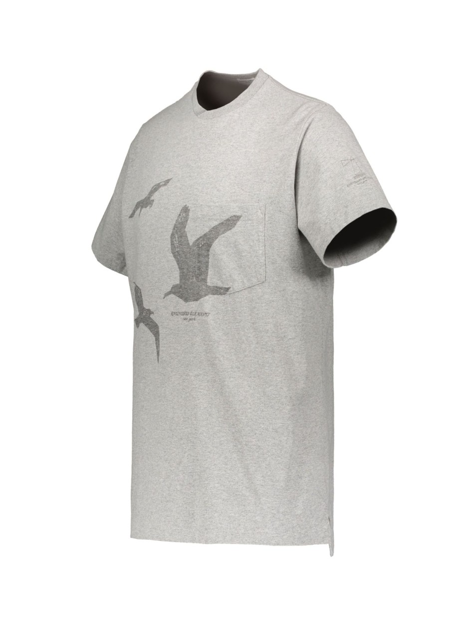 Clothing Engineered Garments | Engineered Garments Seagull Pocket Tee-Grey