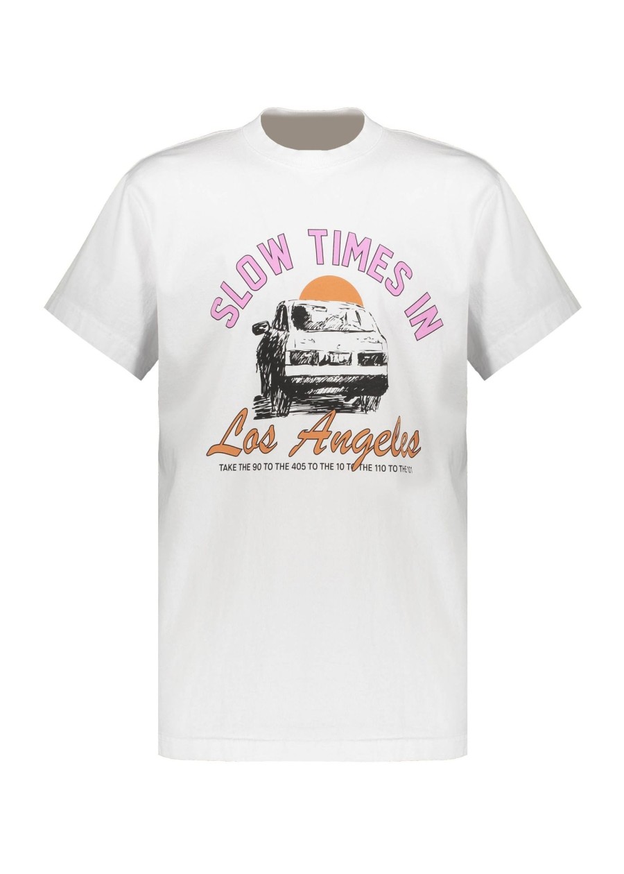 Clothing General Admission | General Admission Slow Times Tee-White