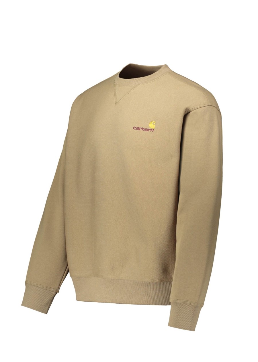 Clothing Carhartt WIP | Carhartt American Script Sweatshirt-Larch