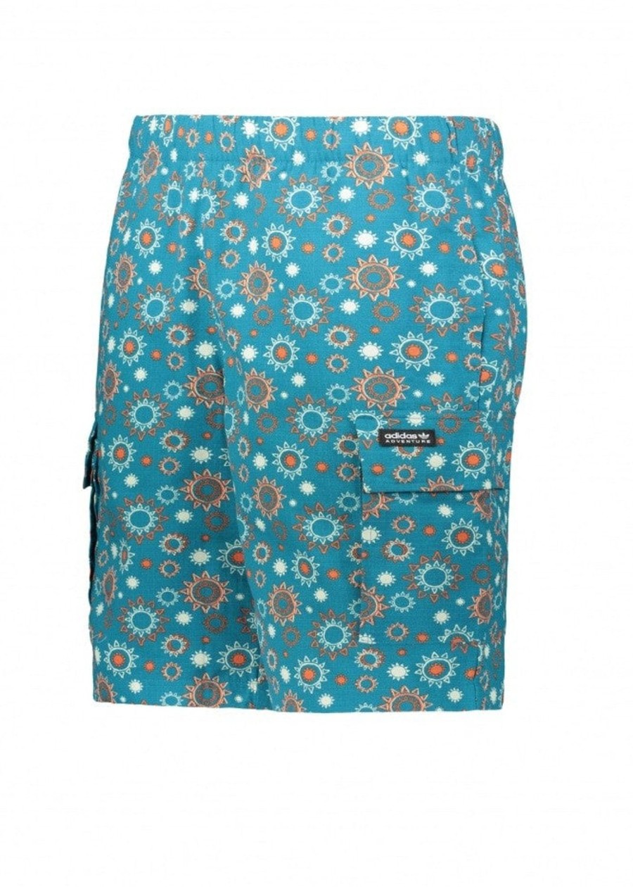 Clothing adidas | Adidas Adventure Natures Awakening All Over Print Shorts-Blue