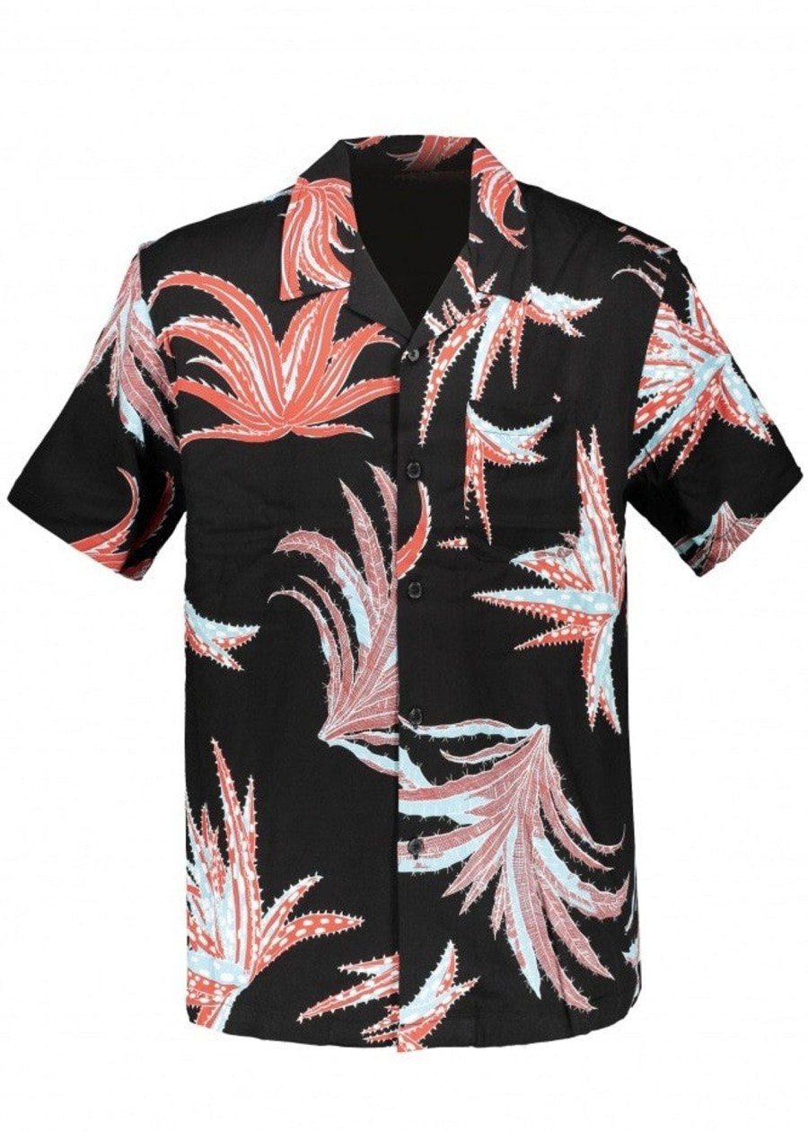 Clothing Stussy | Stussy Cactus Rayon Shirt-Black