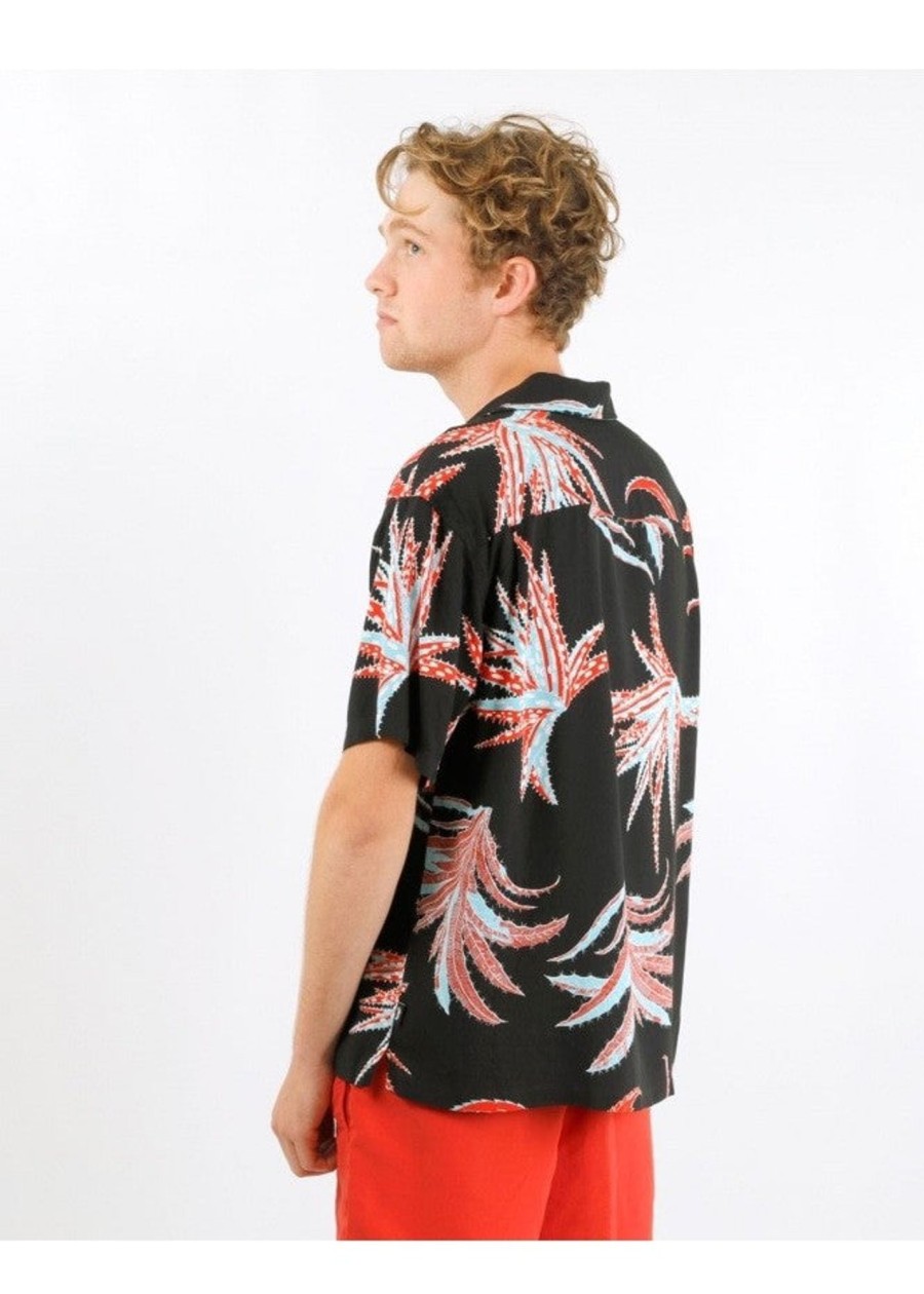 Clothing Stussy | Stussy Cactus Rayon Shirt-Black