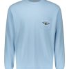 Clothing General Admission | General Admission Aloha Plane Ls Tee-Blue