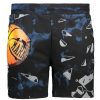 Clothing MARKET | Market Shattered Backboard Tie Dye Shorts-Black/Blue