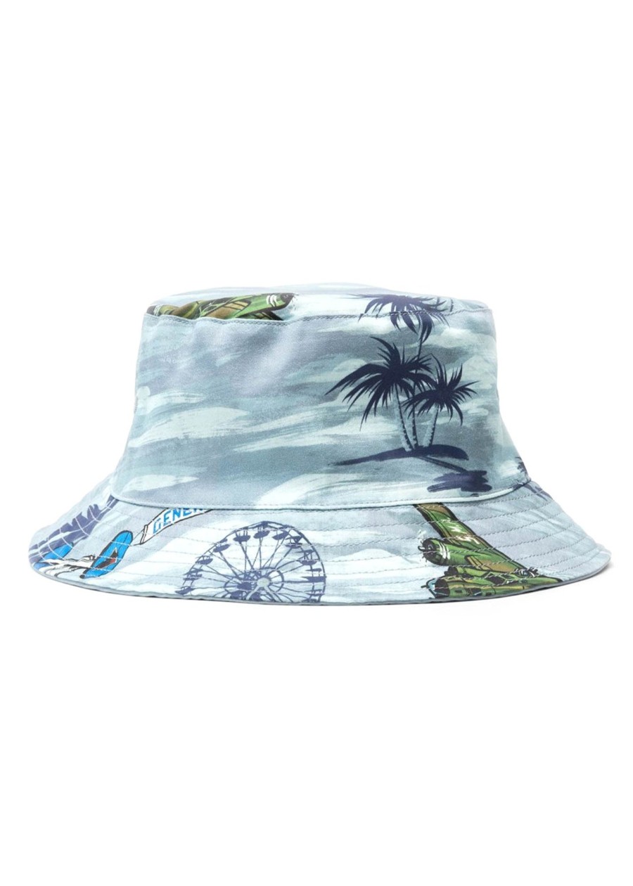 Accessories General Admission | General Admission Bomber Plane Bucket Hat-Multi