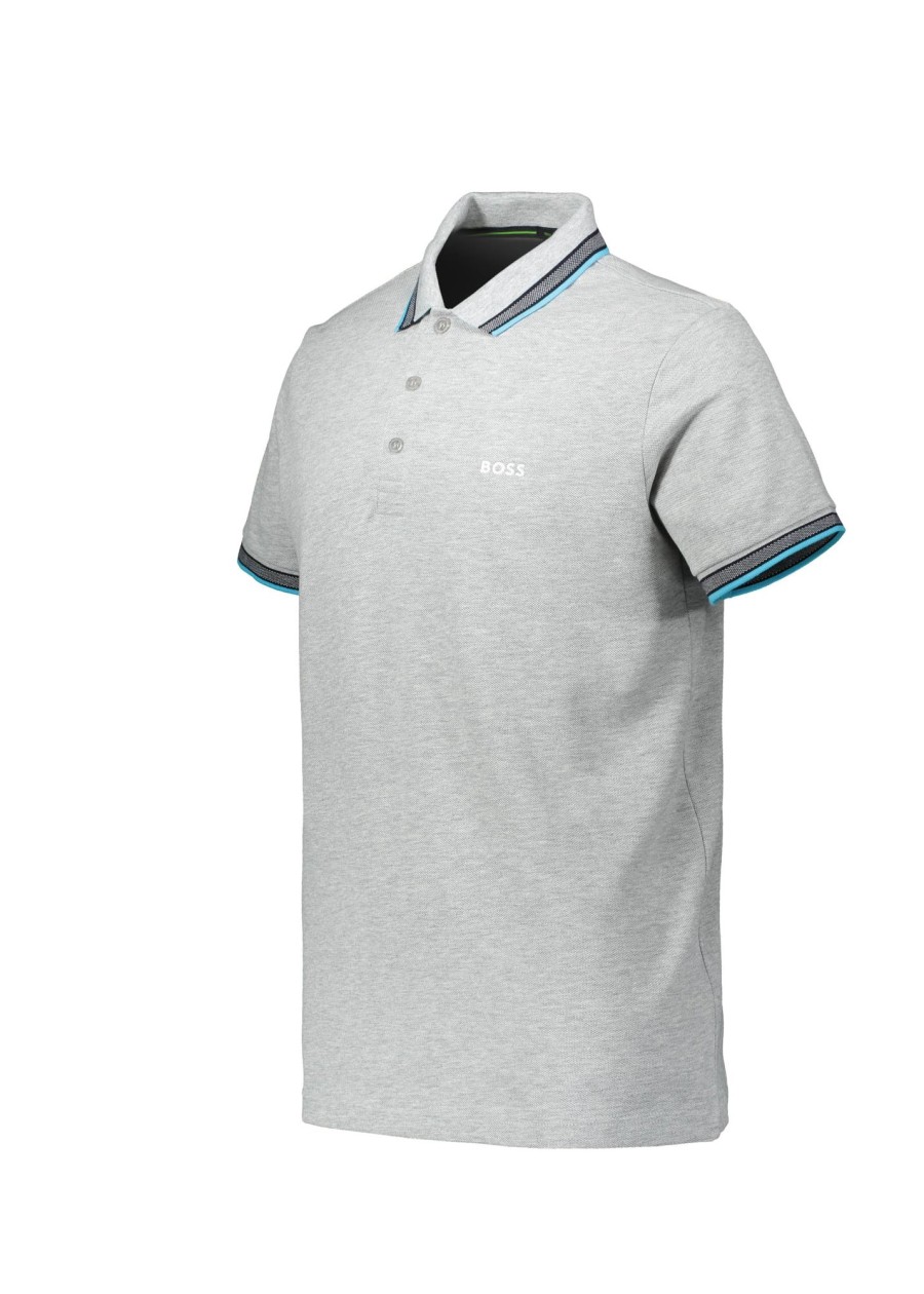 Clothing Boss | Boss Paddy Polo-Open Grey