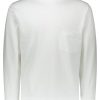 Clothing Snow Peak | Snow Peak Heavy Cotton Ls Tee Shirt-White