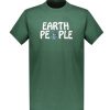 Clothing The Quiet Life | Quiet Life Earth People Tee-Hunters Green