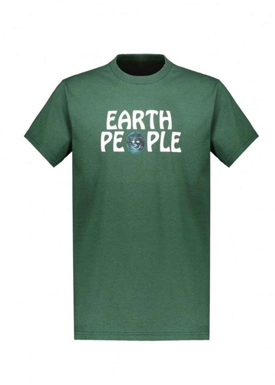 Clothing The Quiet Life | Quiet Life Earth People Tee-Hunters Green