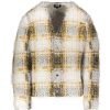 Clothing Stussy | Stussy Hairy Plaid Cardigan-Gold