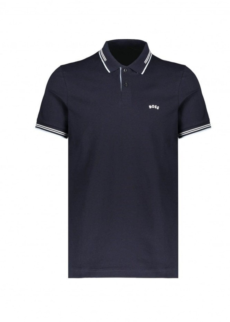 Clothing Boss | Boss Paul Curved-Dark Blue