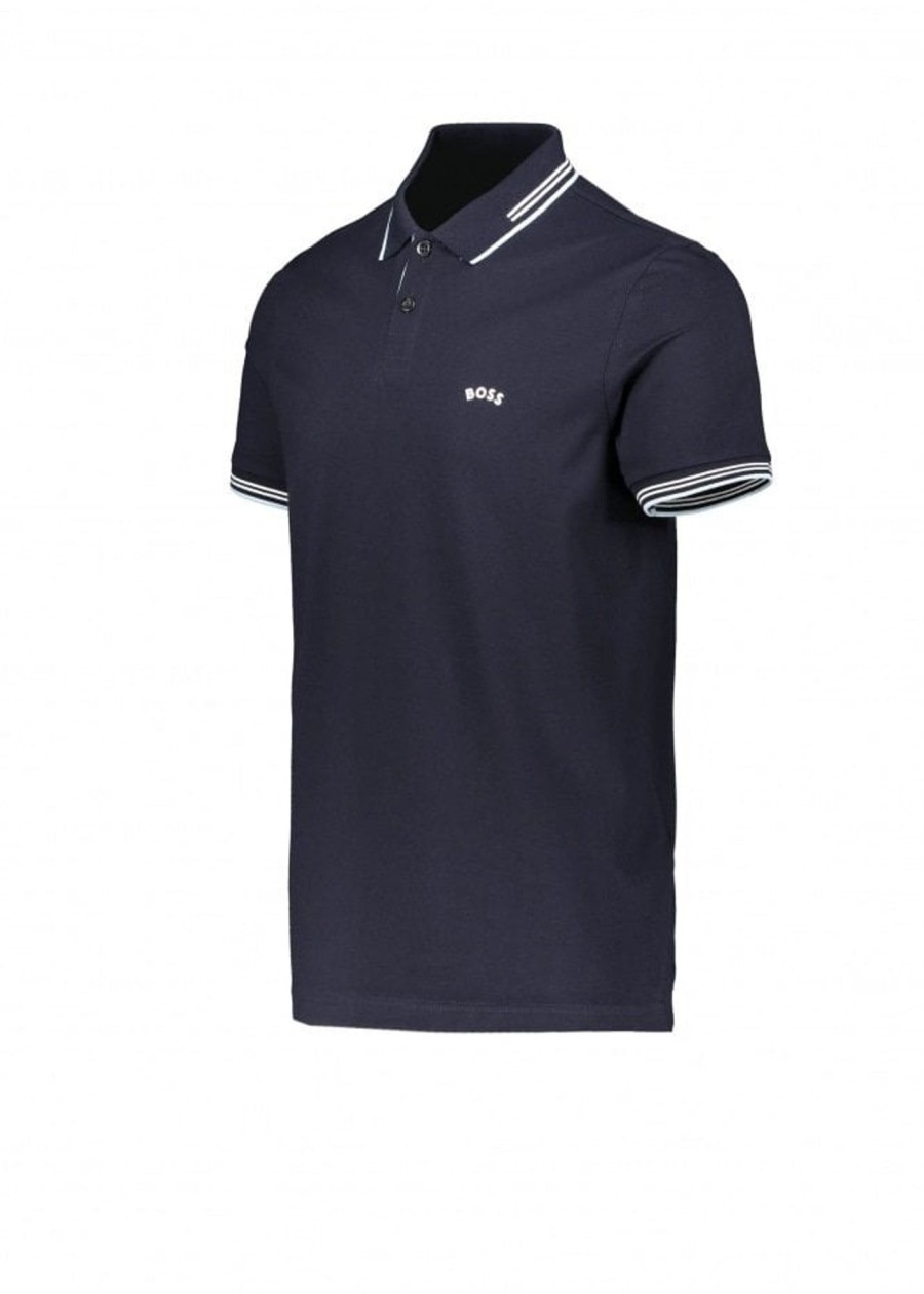 Clothing Boss | Boss Paul Curved-Dark Blue