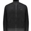 Clothing Fred Perry | Fred Perry Borg Fleece Track Jacket-Black