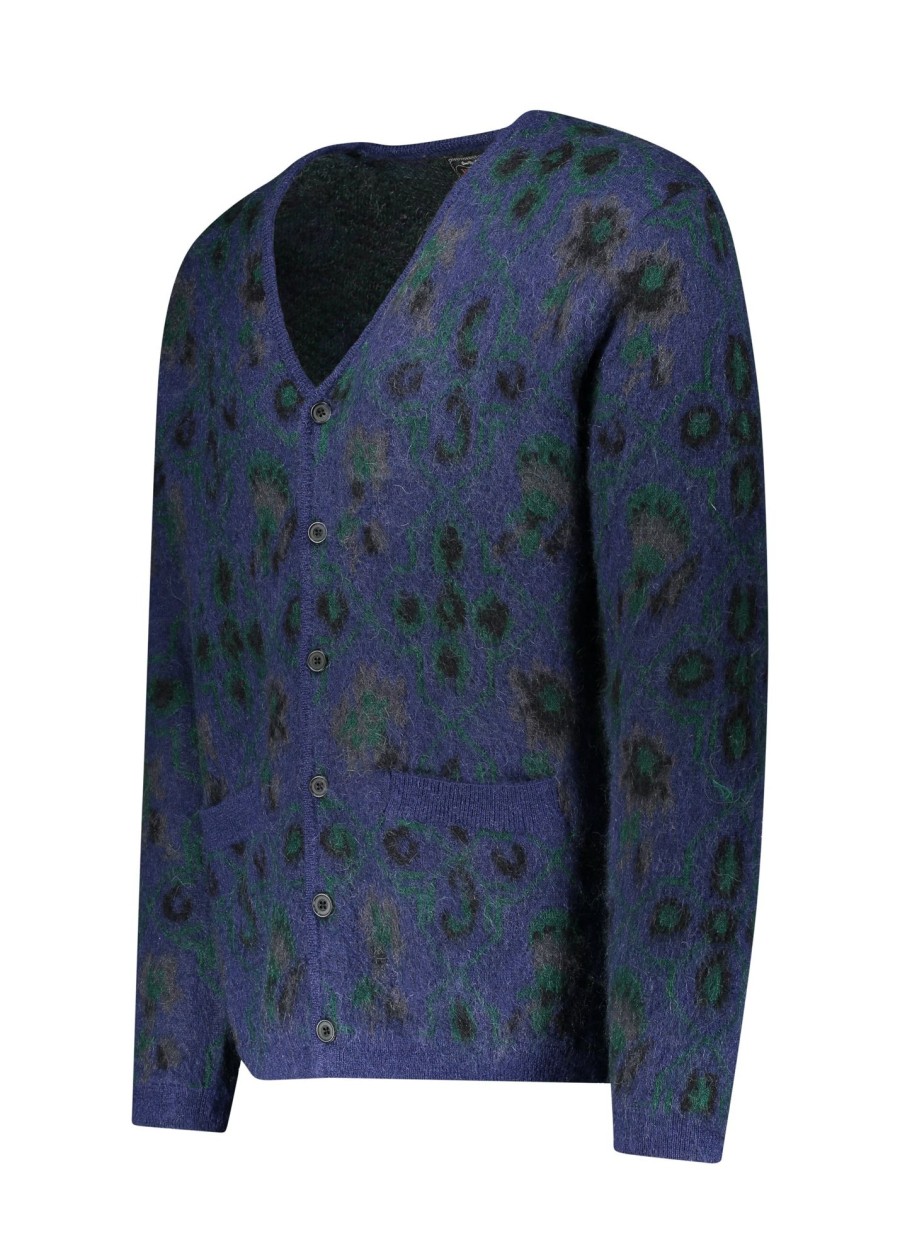 Clothing Beams Plus | Beams Plus Nylon Mohair Wool Cardigan Or