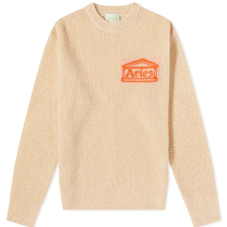 Clothing Aries | Aries Waffle Knit Jumper