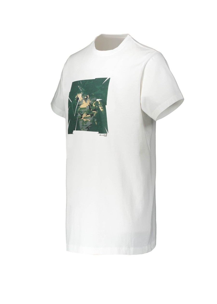 Clothing Maharishi | Maharishi Warhol Camo Print T-Shirt-White