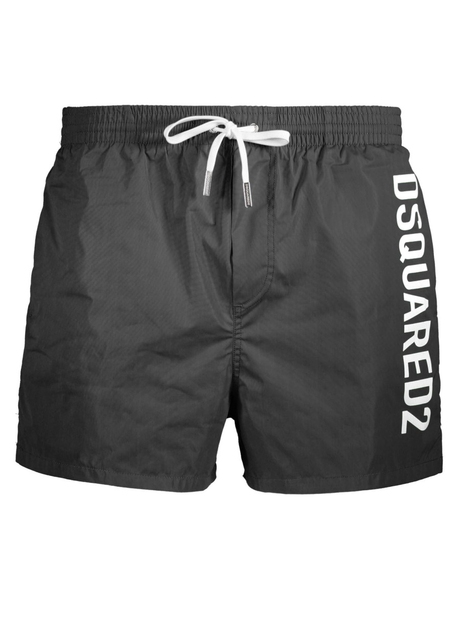 Clothing D Squared2 | Dsquared Boxermidi Shorts-Black