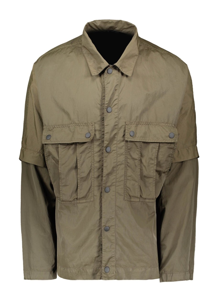 Clothing Nemen | Nemen Killa Cargo Coach Jacket-Military Green