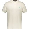 Clothing Fred Perry | Fred Perry Plain Shirt-Light Ecru