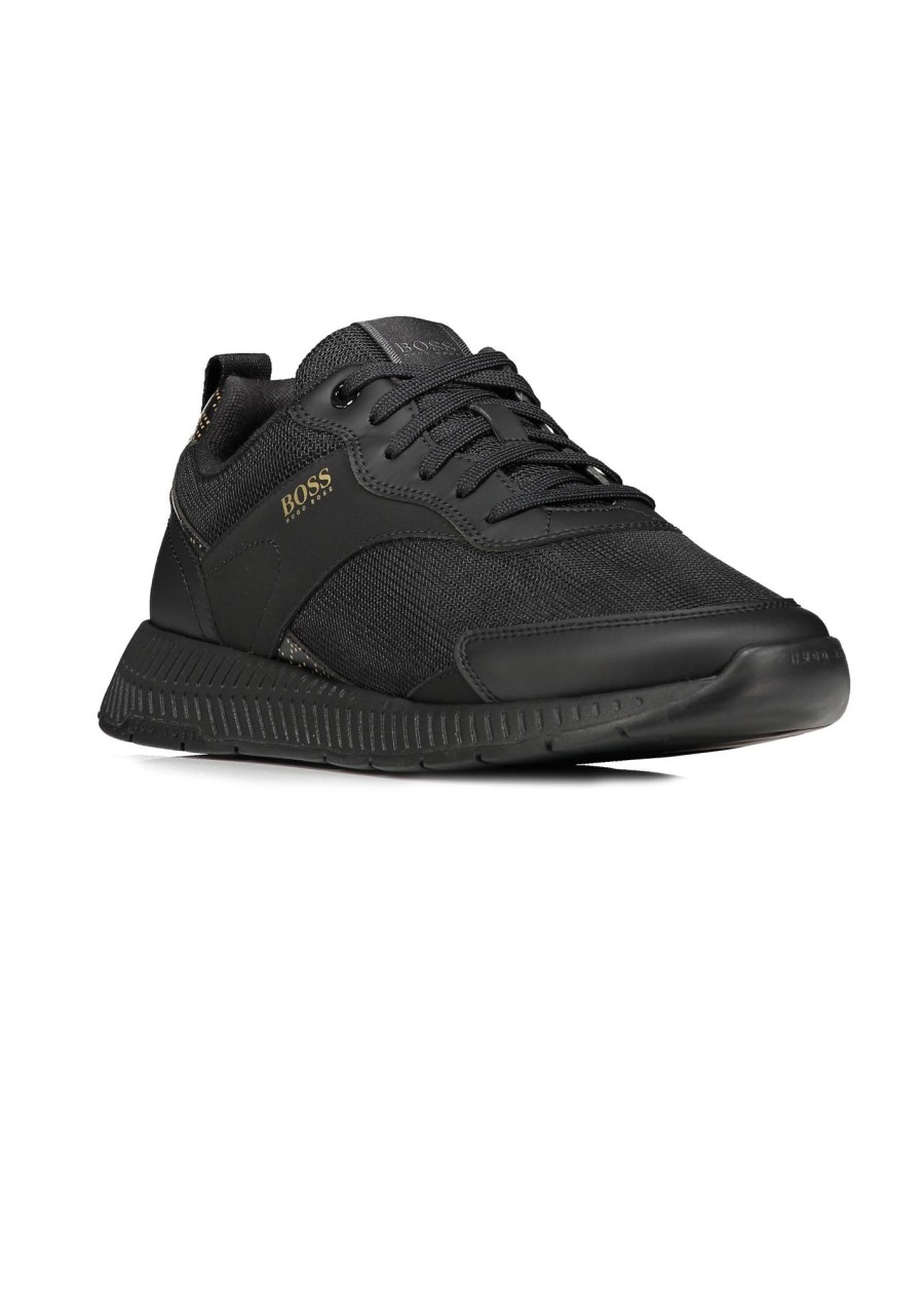 Footwear Boss | Boss Titanium Runn Shoes-Black