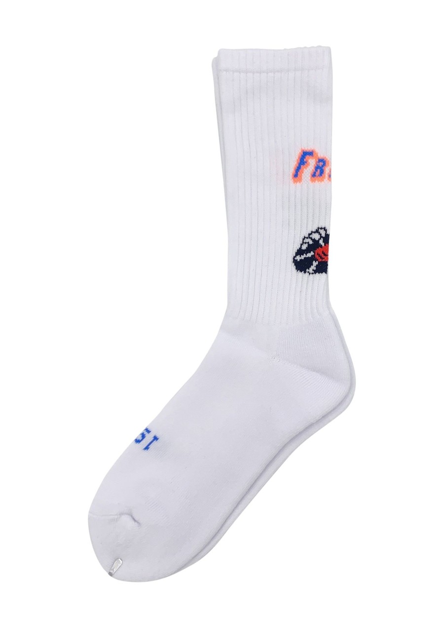 Accessories Rostersox | Rostersox'S Fresh Socks-White