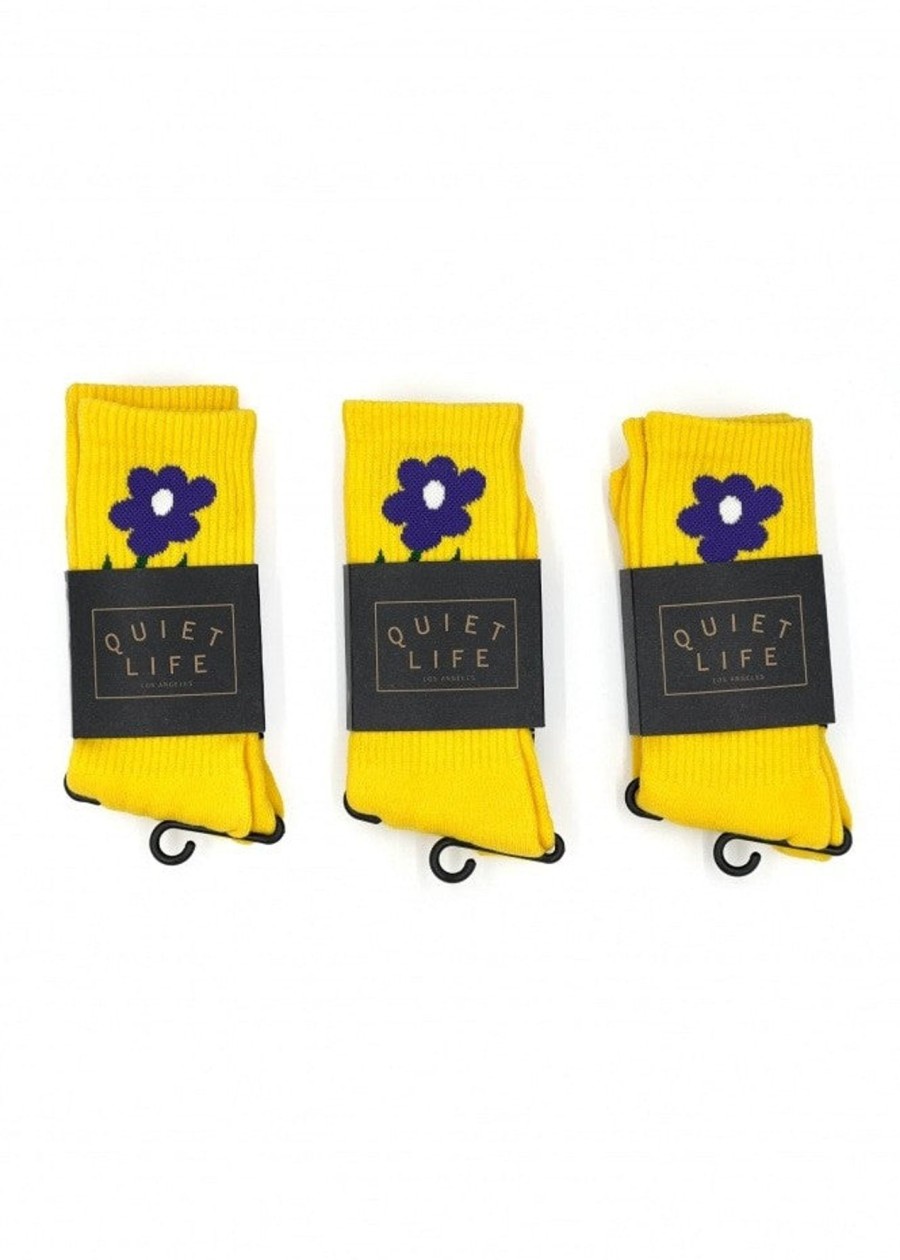 Accessories The Quiet Life | Quiet Life Look/Wonder Socks-Yellow